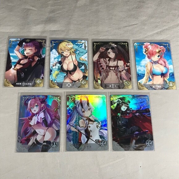 Goddess Story Japanese Trading Cards Including Holo SR - Picture 1 of 4